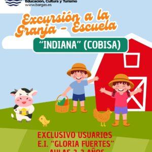 Excursión a la granja-escuela «Indiana» de Cobisa