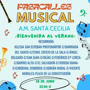 Pasacalles musical: ¡Bienvenida al verano!