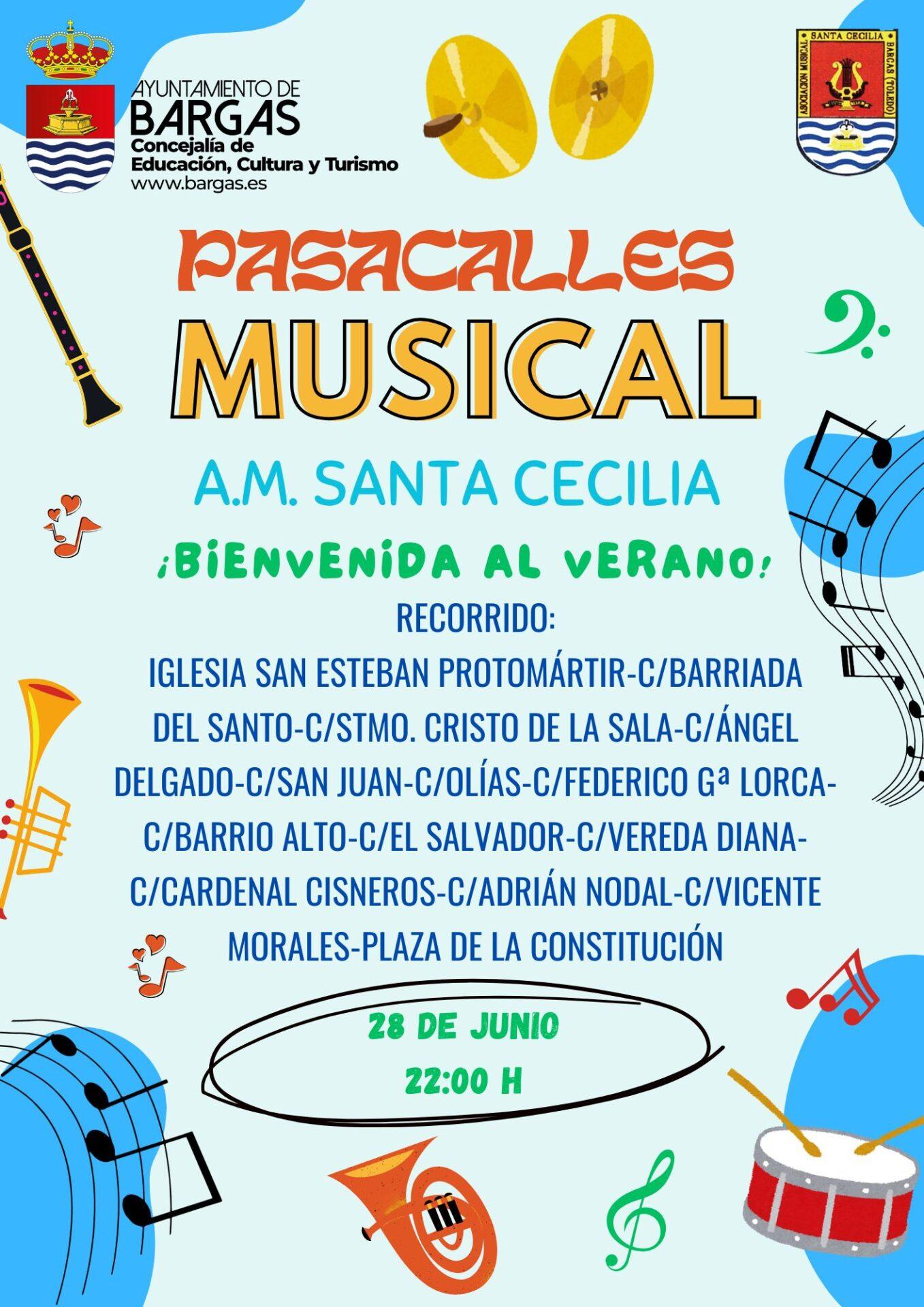 Pasacalles musical: ¡Bienvenida al verano!
