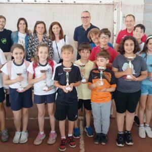 131 alumnos en la I Olimpiada Escolar de Ajedrez de Bargas