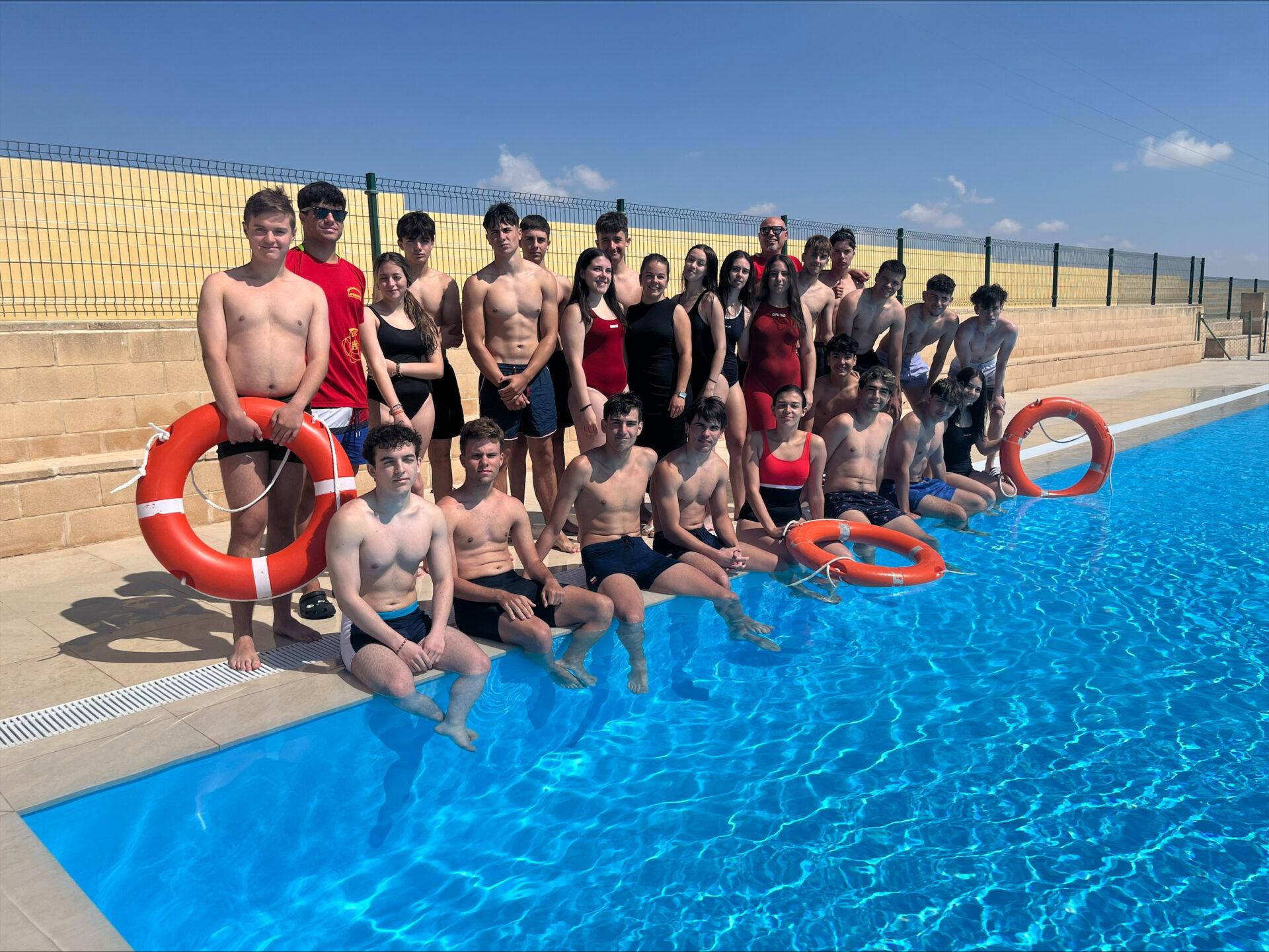 Empezamos el verano 2025 con el curso de Socorrista y Salvamento Acuático organizado por la Federación de Salvamento y Socorrismo de Castilla-La Mancha en colaboración con el Ayuntamiento de Bargas a través de la Concejalía de Juventud, infancia y empleo