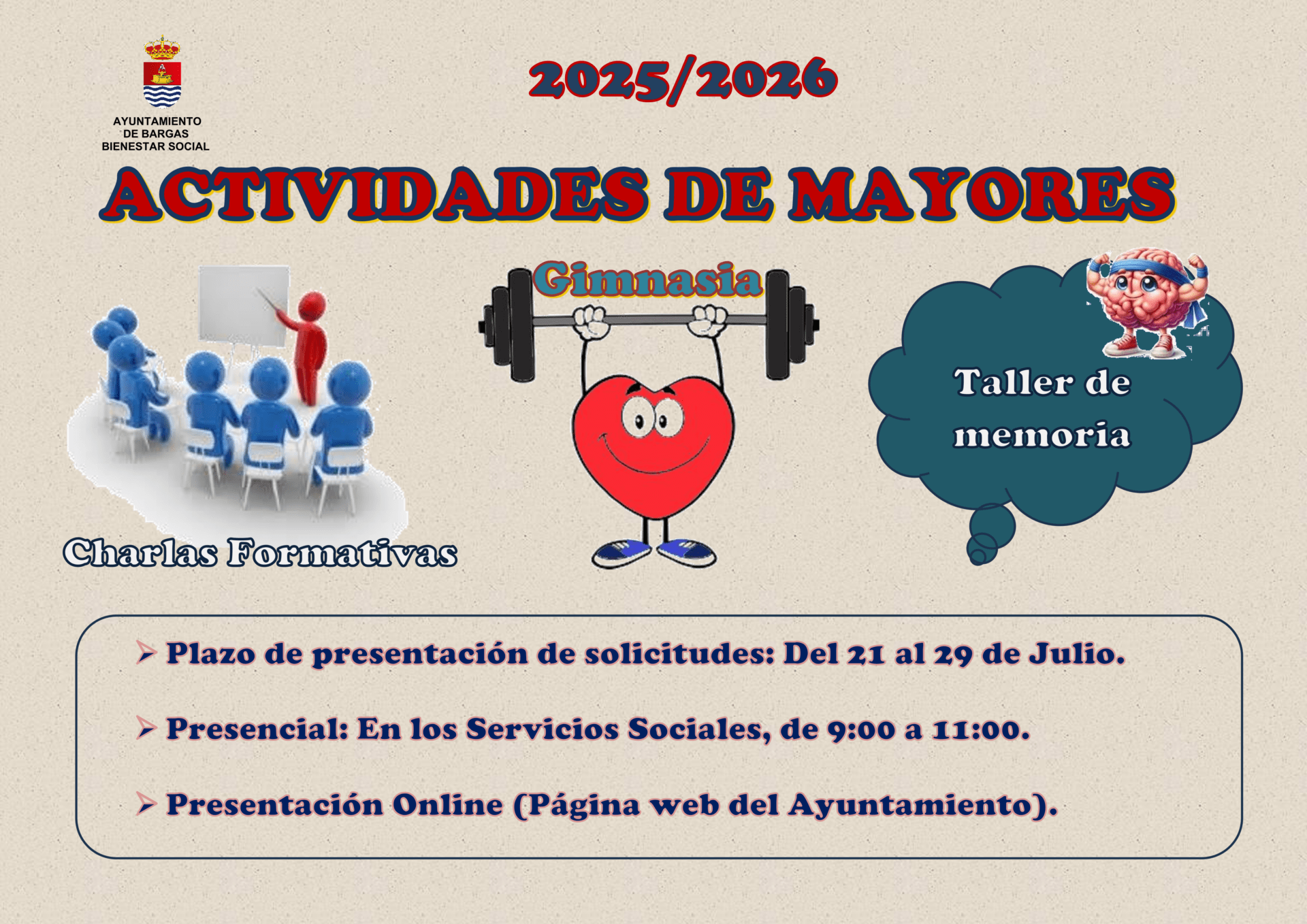 Actividades de Mayores 2025/2026