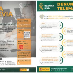 Comunicado Informativo – Concejalía de Seguridad Ciudadana
