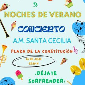 Noches de Verano-Concierto: A. M. «Santa Cecilia»