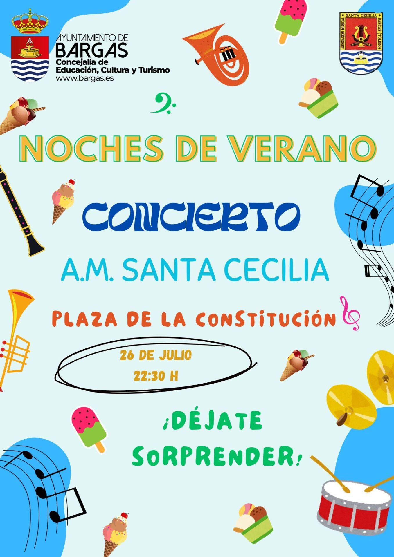 Noches de Verano-Concierto: A. M. «Santa Cecilia»