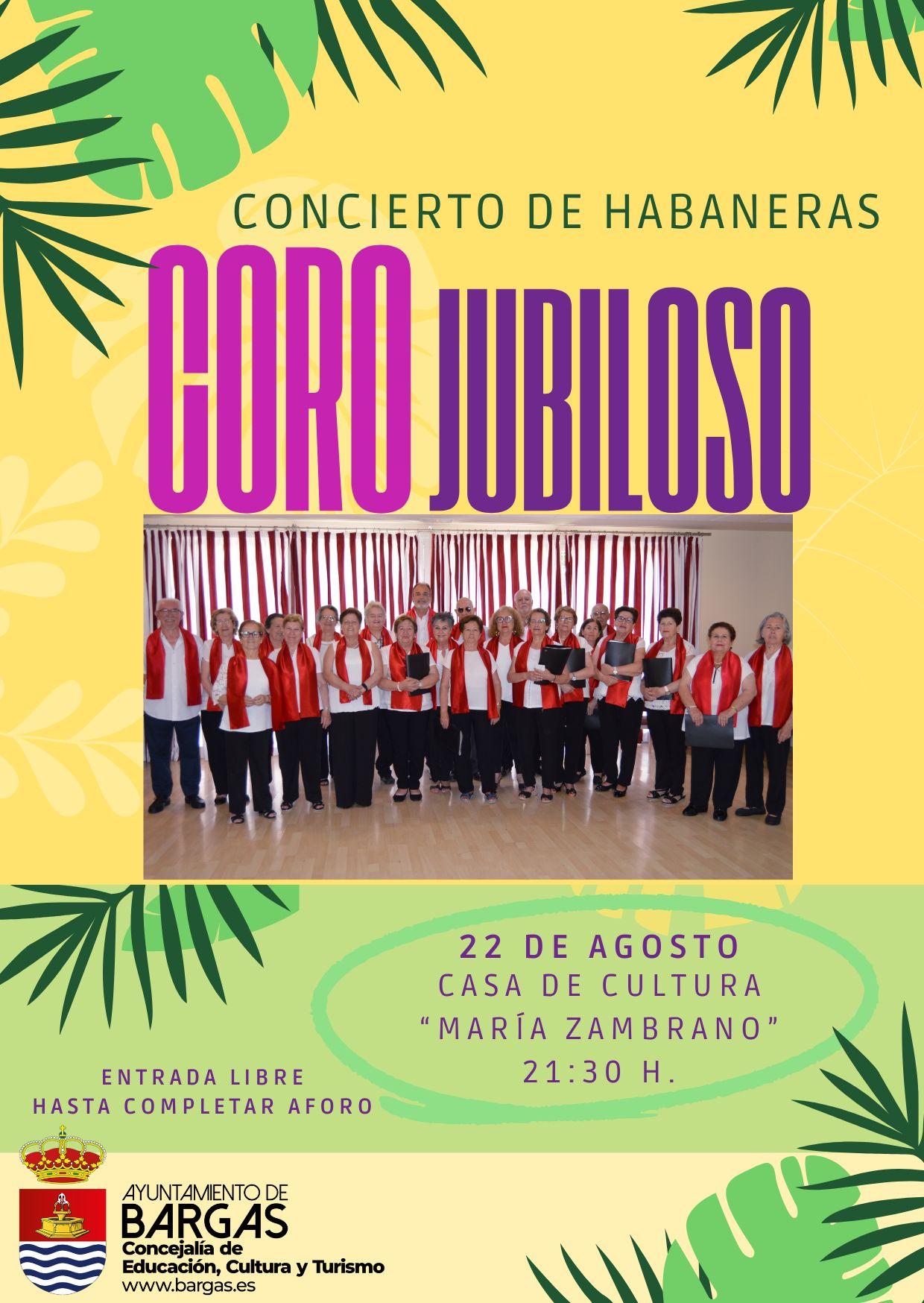 Concierto de habaneras: Coro Jubiloso