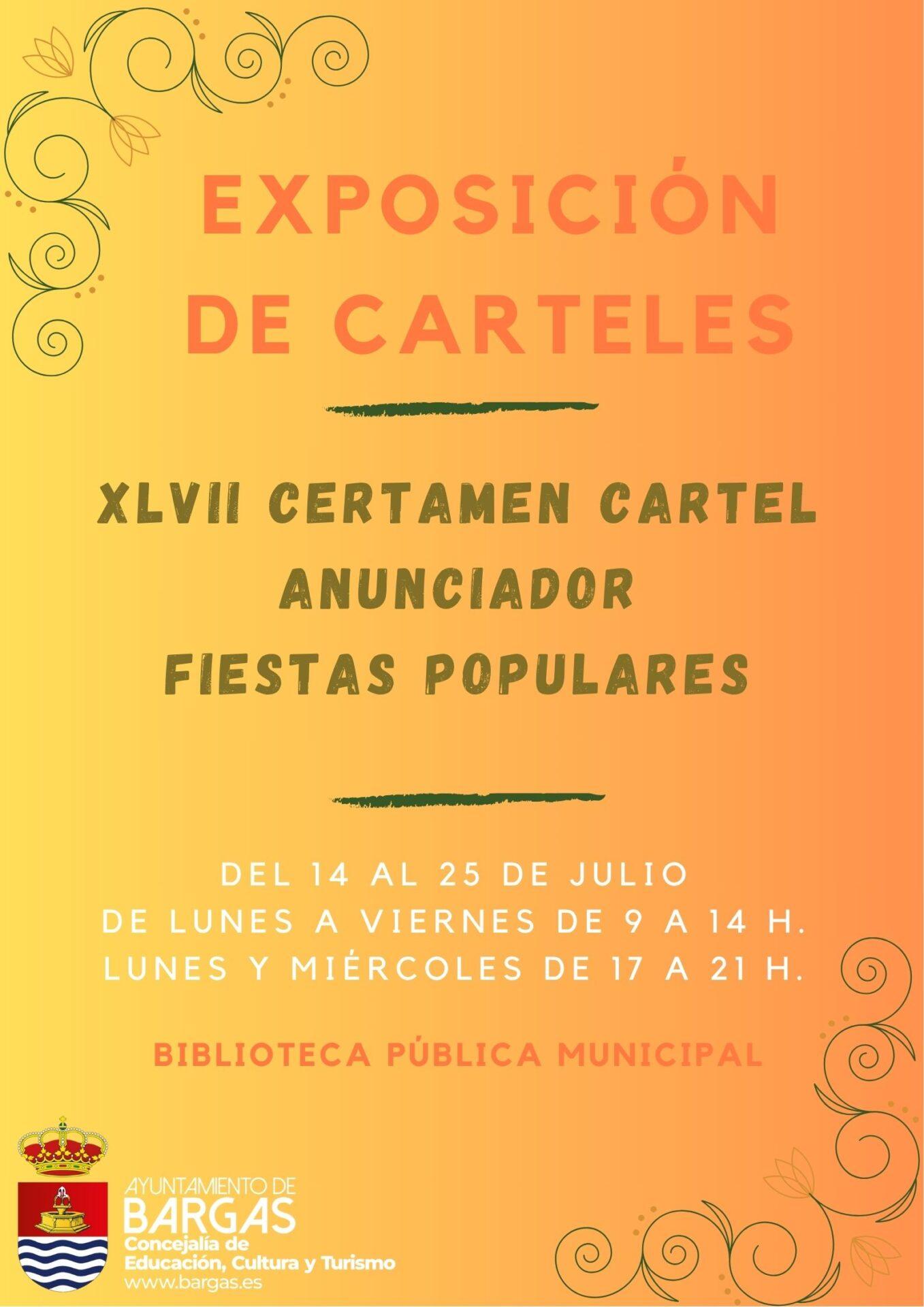 Exposición de Carteles del XLVII Certamen del Cartel Anunciador de las Fiestas Populares 2025