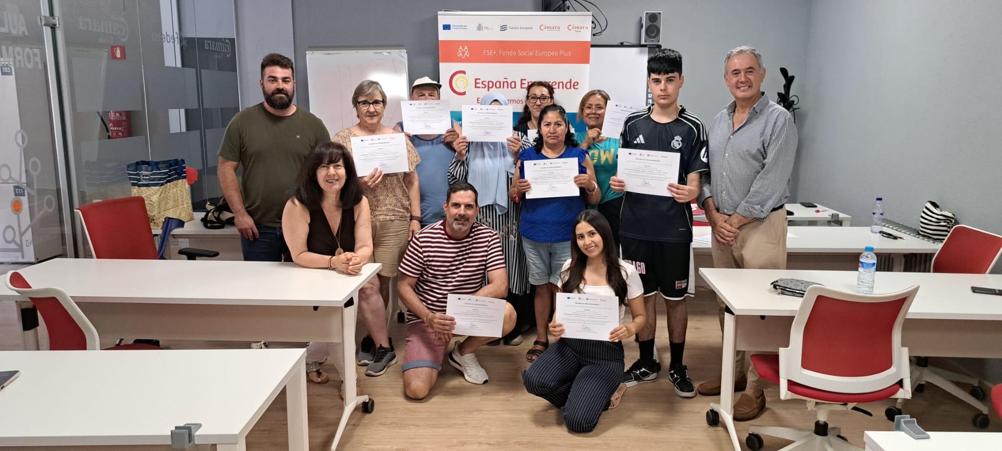 Clausura curso «Emprendimiento de jardinería»