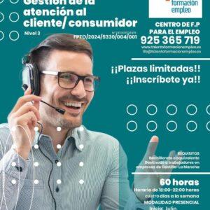 Curso gratuito: «Gestión de la atención al cliente/consumidor»