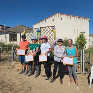 L@s peques de la Escuela Infantil «Gloria Fuertes» visitan el huerto urbano