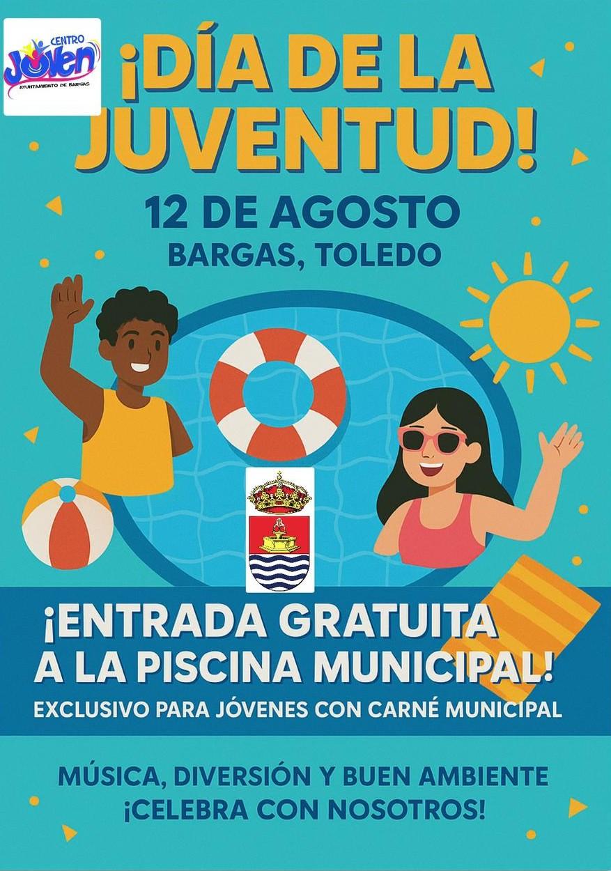 Día de la Juventud – Entrada gratuita a la Piscina Municipal