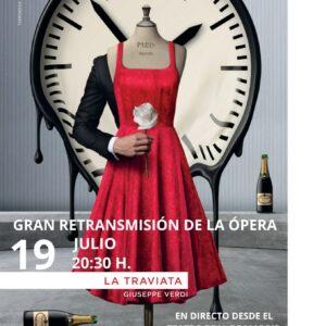 Gran Retransmisión de la Ópera «La Traviata», desde el Teatro Real
