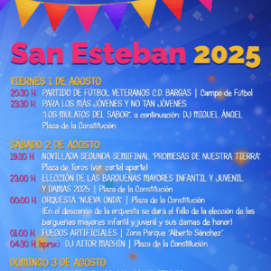 Fiestas de San Esteban 2025