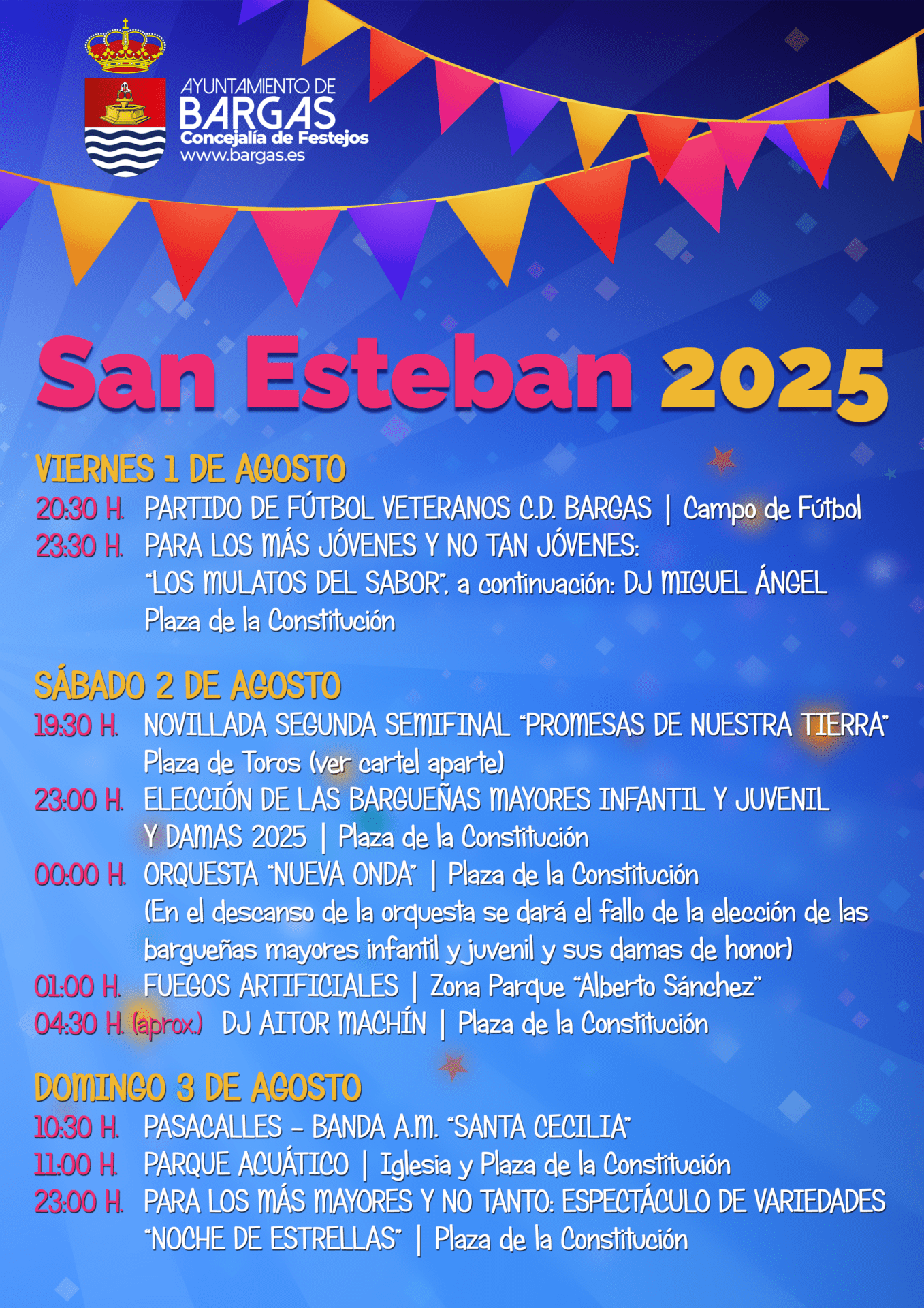 Fiestas de San Esteban 2025