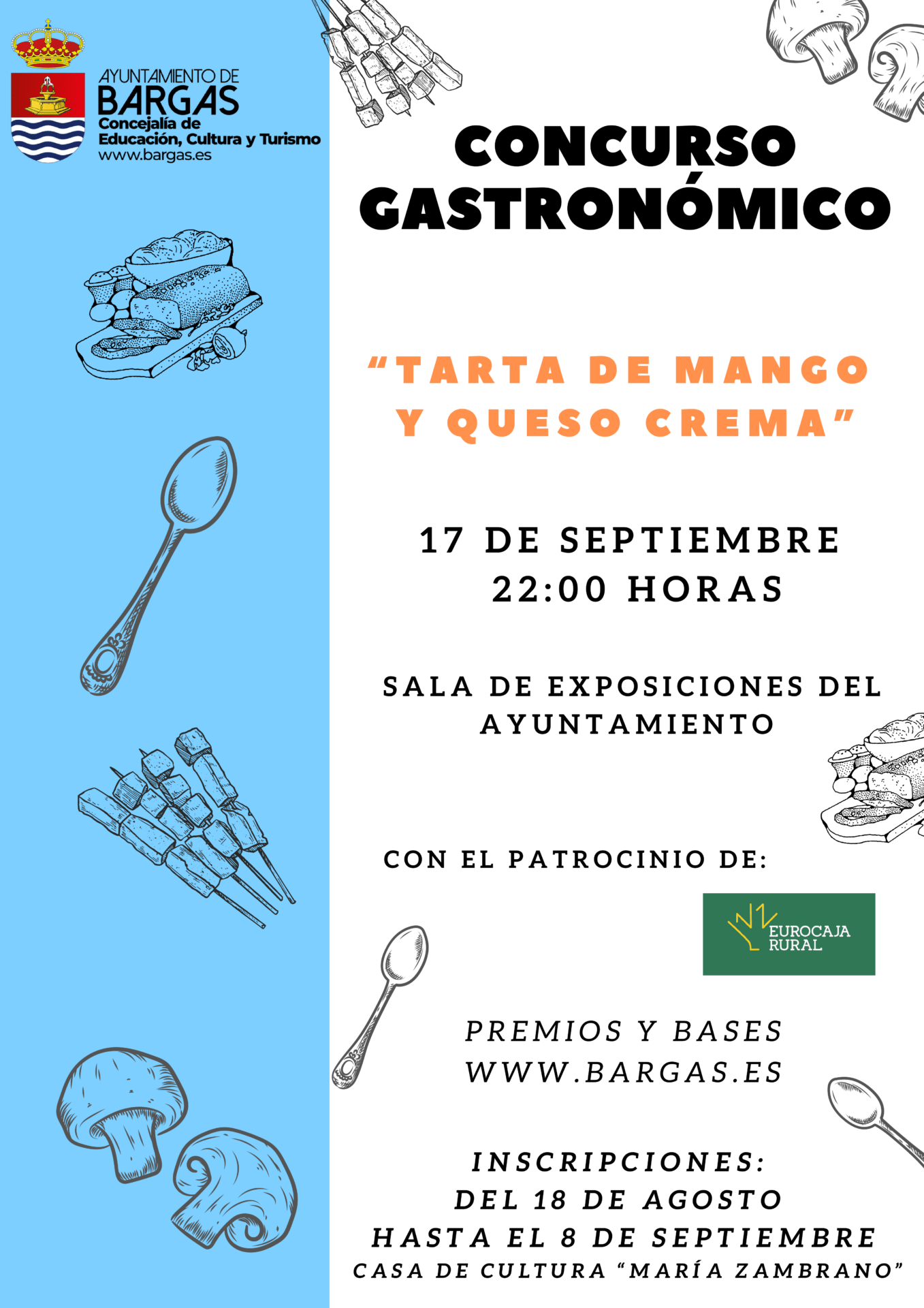 Concurso Gastronómico 2025: «Tarta de mango y queso crema»