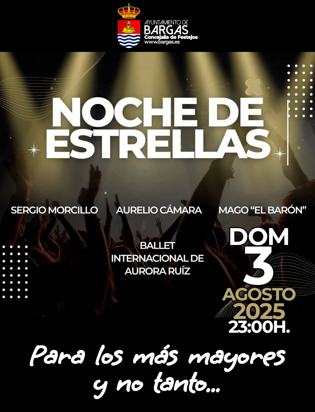 Espectáculo de variedades «Noche de Estrellas» – San Esteban 2025