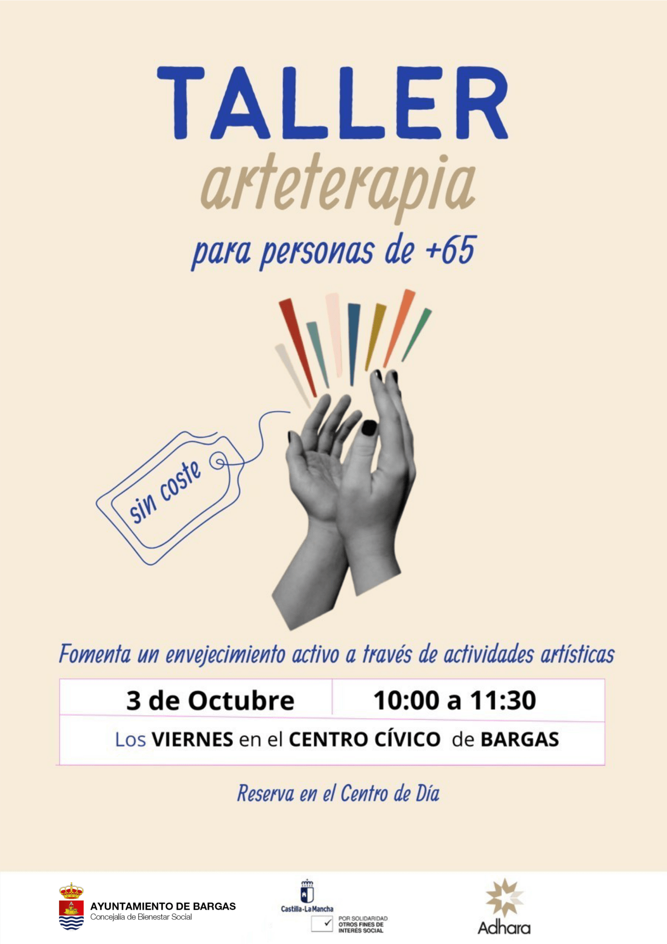 Taller «arteterapia» para mayores de 65 años