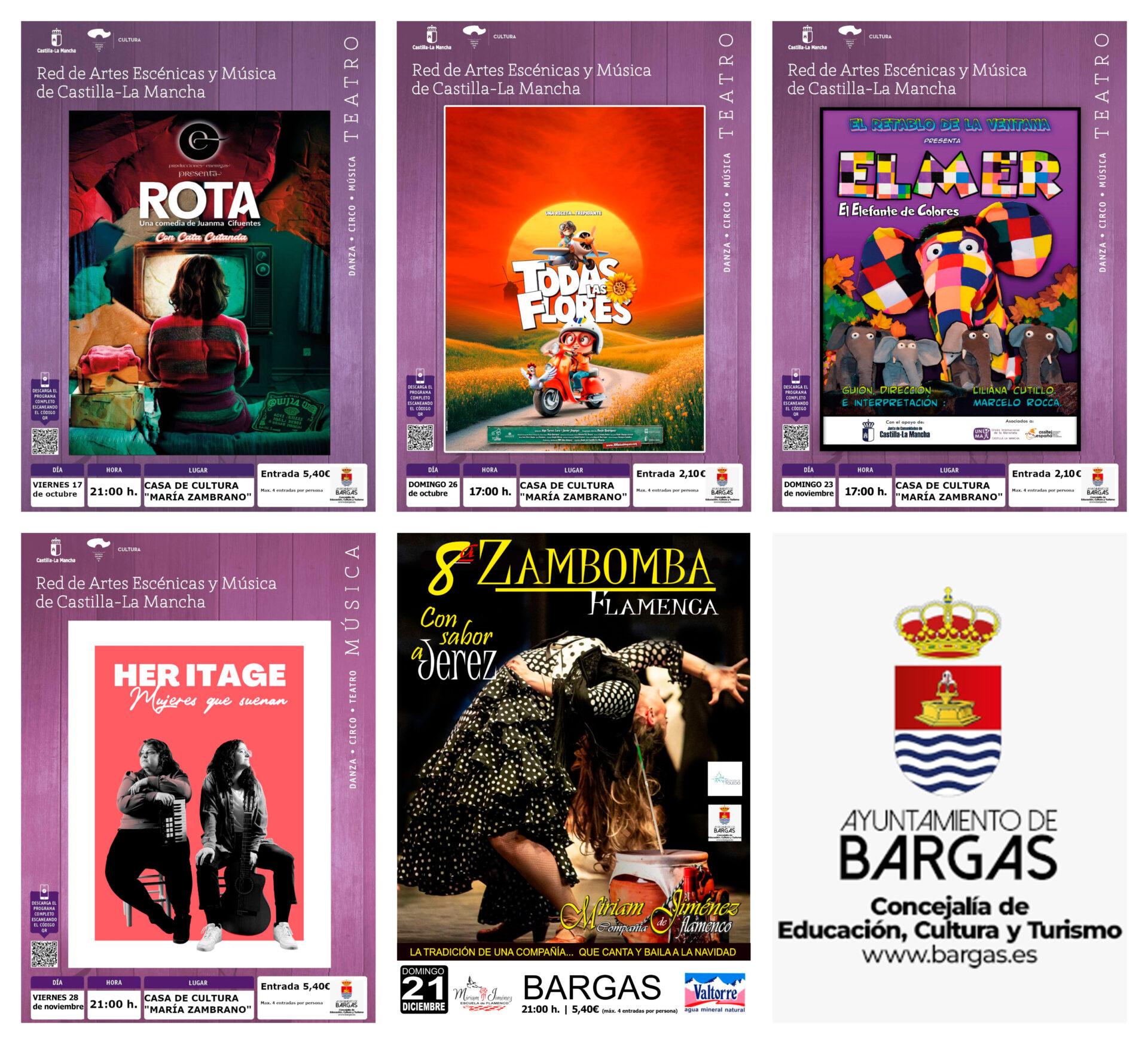 Bargas, da la bienvenida a la nueva temporada cultural de otoño-invierno
