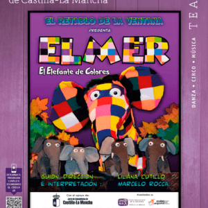 Teatro infantil: «Elmer, el elefante de colores»