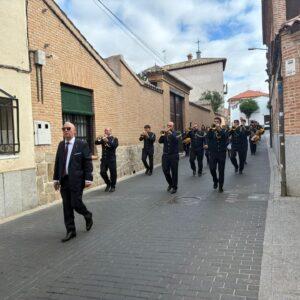 El Ayuntamiento de Bargas agradece a la Banda de Cornetas y Tambores su brillante pasacalles en el Día de la Hispanidad