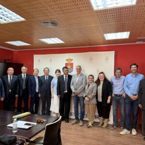 Reunión de trabajo con dos delegaciones institucionales y empresariales procedentes del distrito de Pudong, Shanghái China