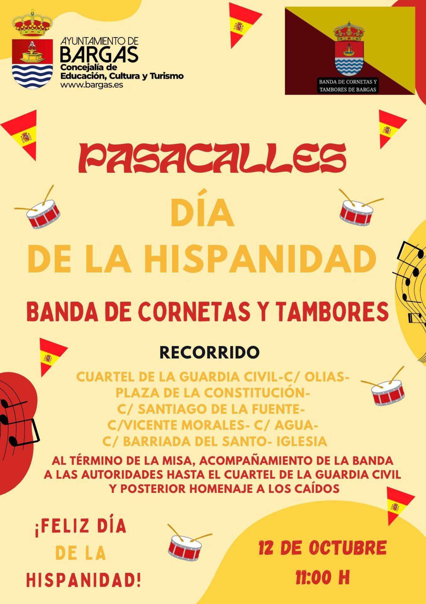 Pasacalles: «Día de la Hispanidad 2025»