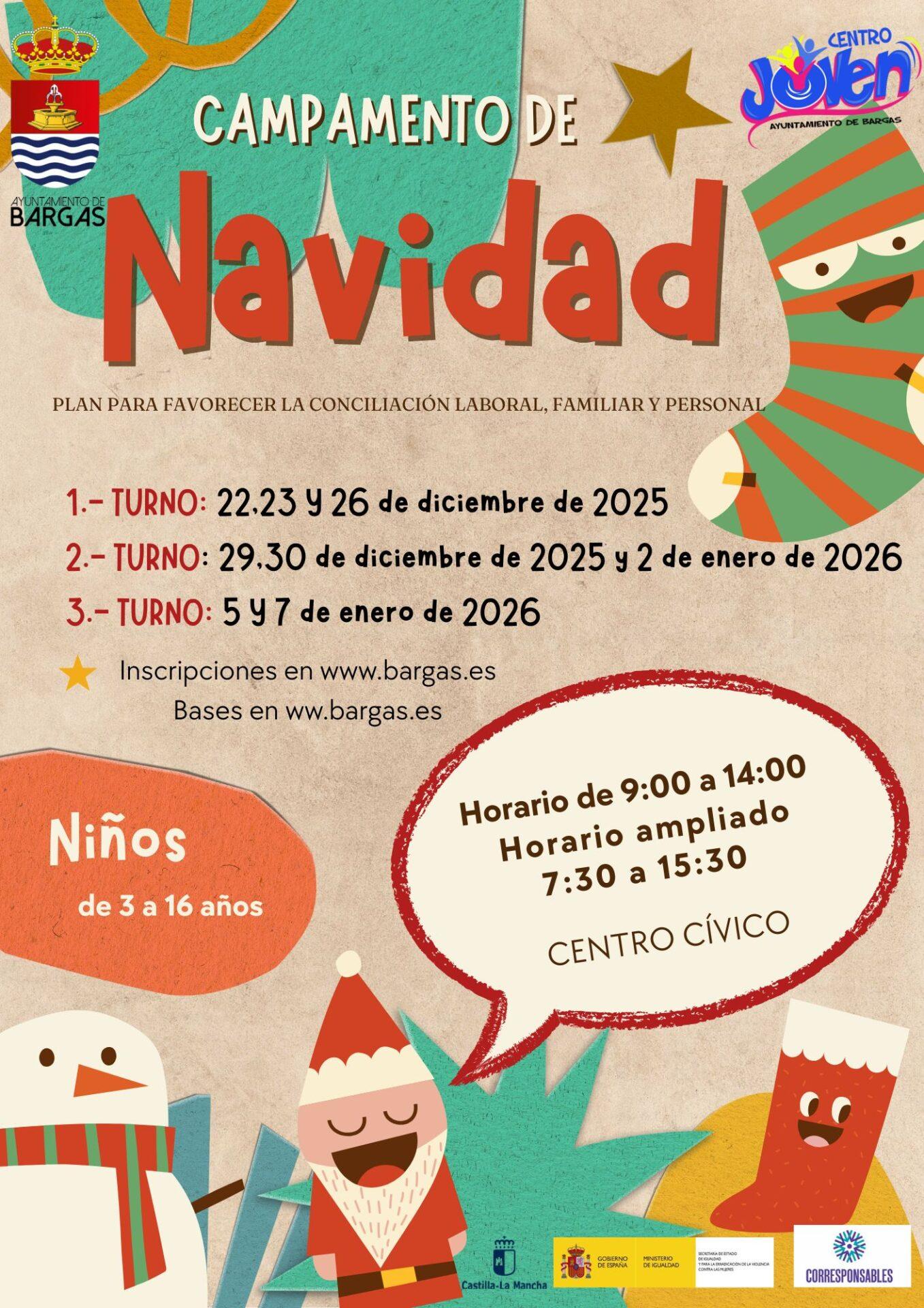 Campamento de Navidad 2025/2026