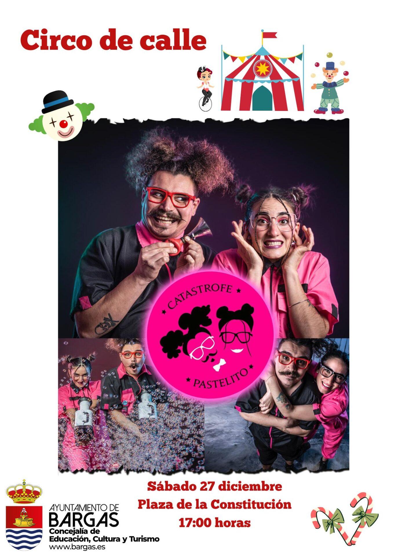 Circo de calle: «Catástrofe y Pastelito»