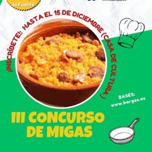 III Concurso de Migas