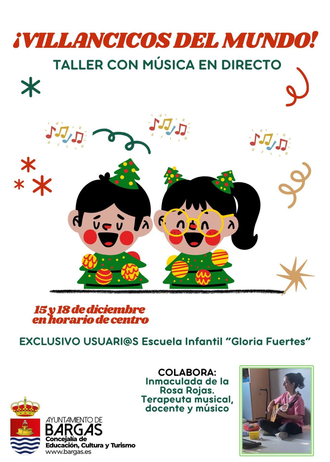 Taller con música en directo: «Villancicos del mundo»