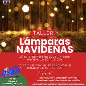 Taller: «Lámparas navideñas»