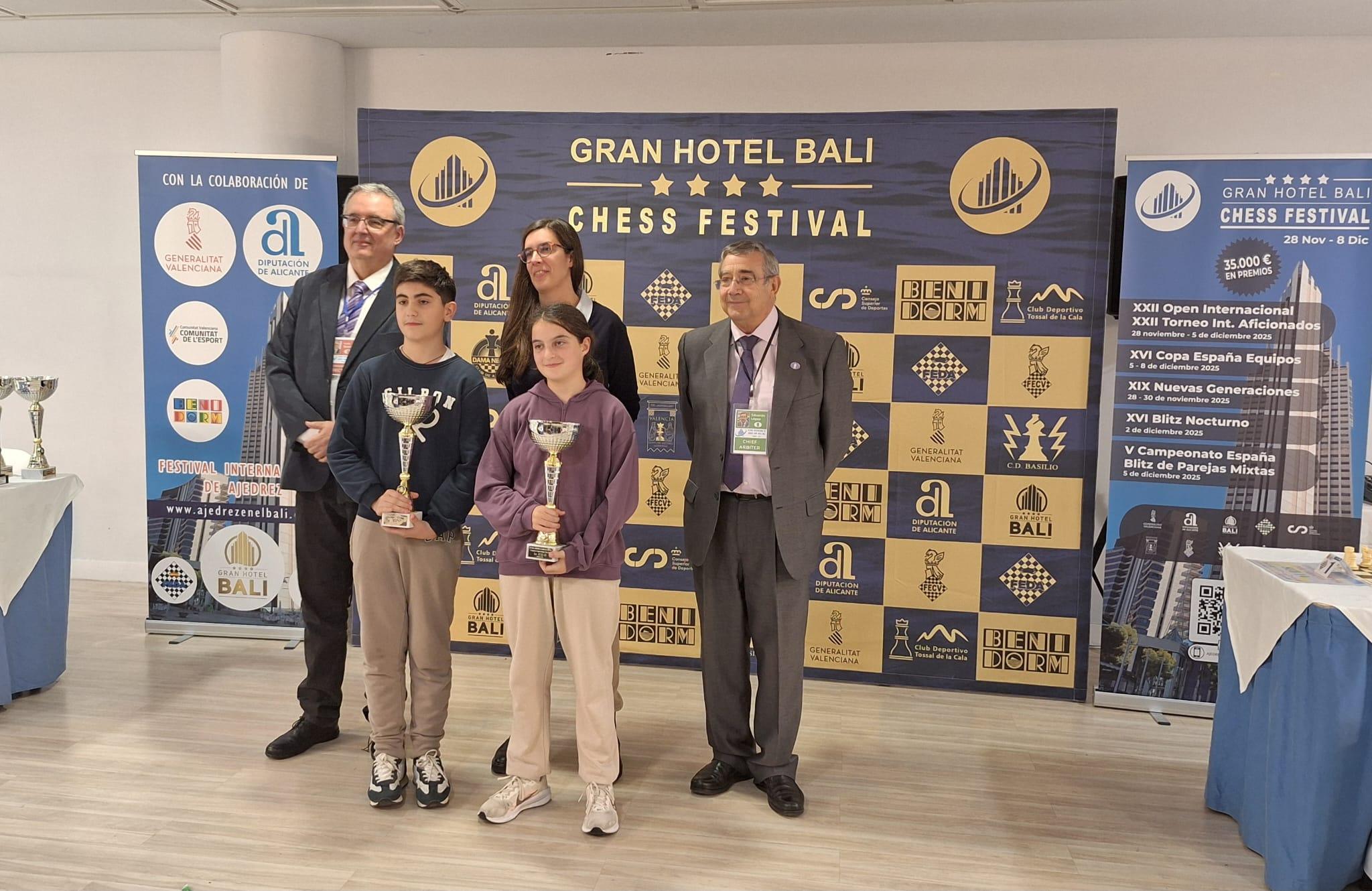 16. CAMPEONES RAPIDAS MIXTOS