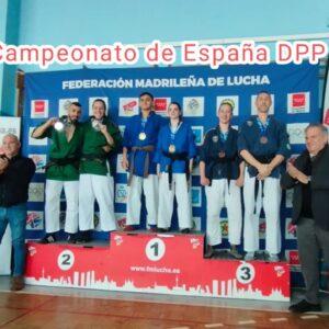 Concepción Fernández y Gregorio Saldaña logran el subcampeonato de España en Defensa Personal Policial