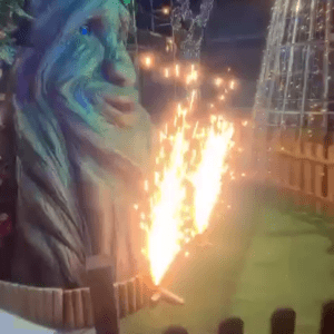 El Arbol Mágico de la Navidad, llena de ilusión la Plaza de la Constitución