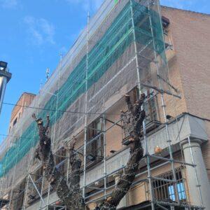 Sustitución de la cubierta del ayuntamiento