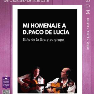 Venta de entradas evento “Mi homenaje a D. Paco de Lucía”