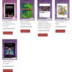 Programación Cultural Primer Semestre 2026