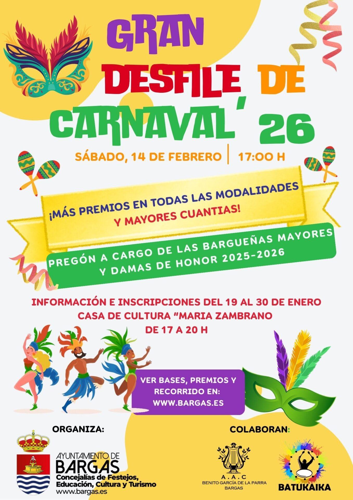 Gran Desfile de Carnaval 2026