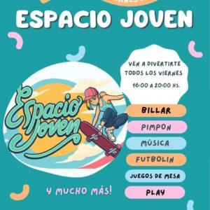 ¡Llegaron los viernes de Espacio Joven!