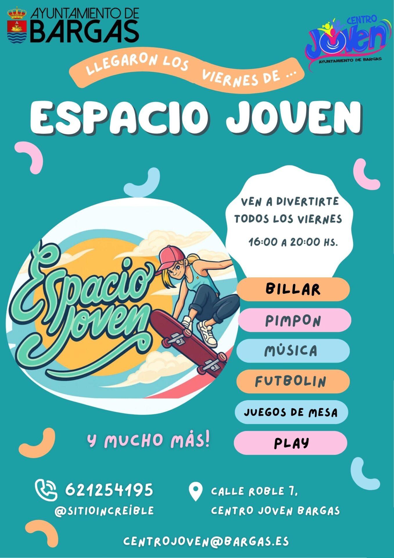 ¡Llegaron los viernes de Espacio Joven!