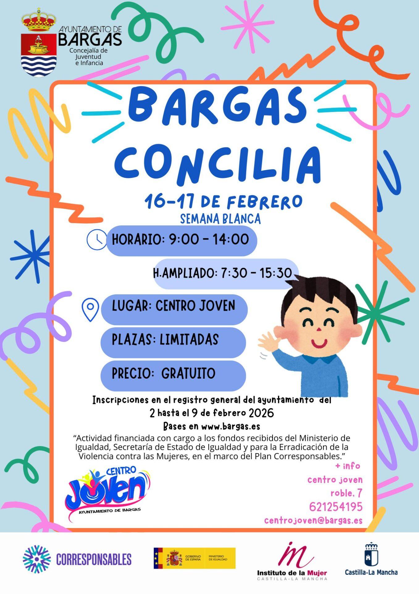 Bargas Concilia – Semana Blanca 2026