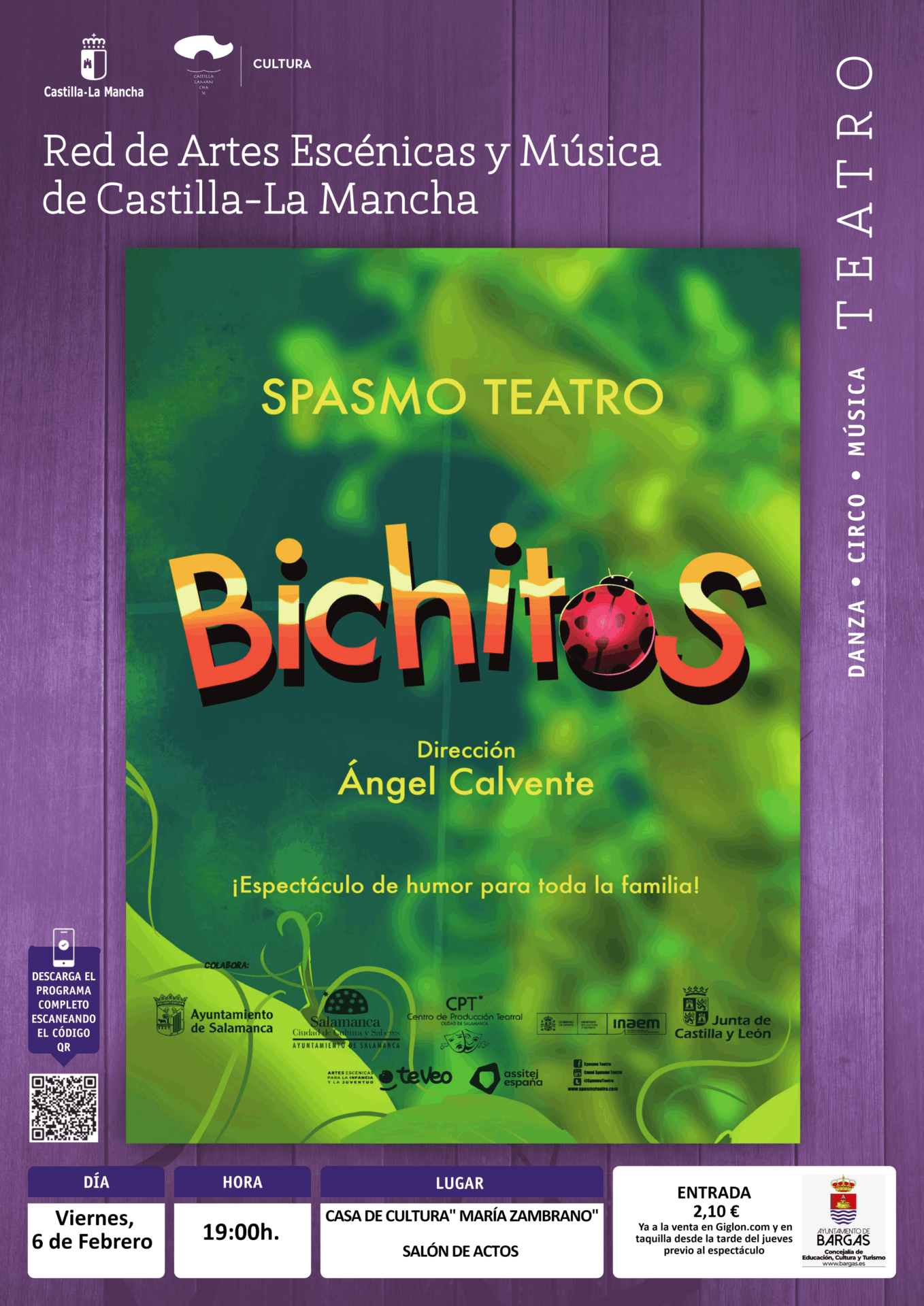 Teatro familiar: «Bichito» (+6 años)