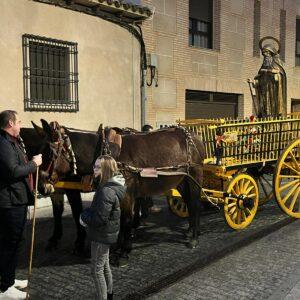 Bargas celebra San Antón, Patrón de los animales.
