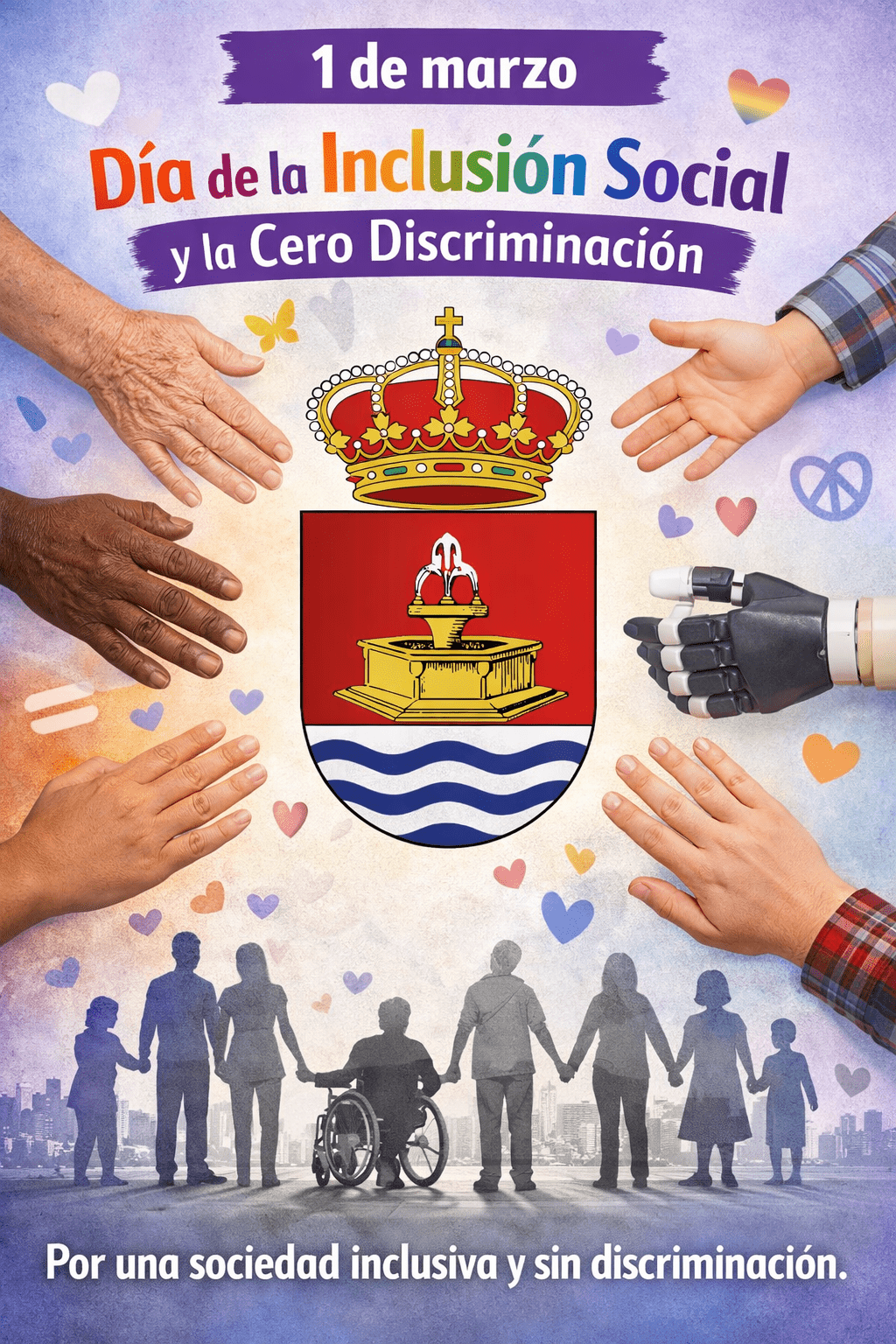 1 de marzo, Día de la Inclusión Social y la Cero Discriminación