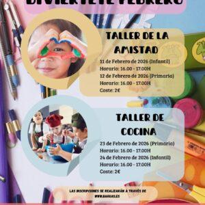 Talleres Diviértete Febrero 2026