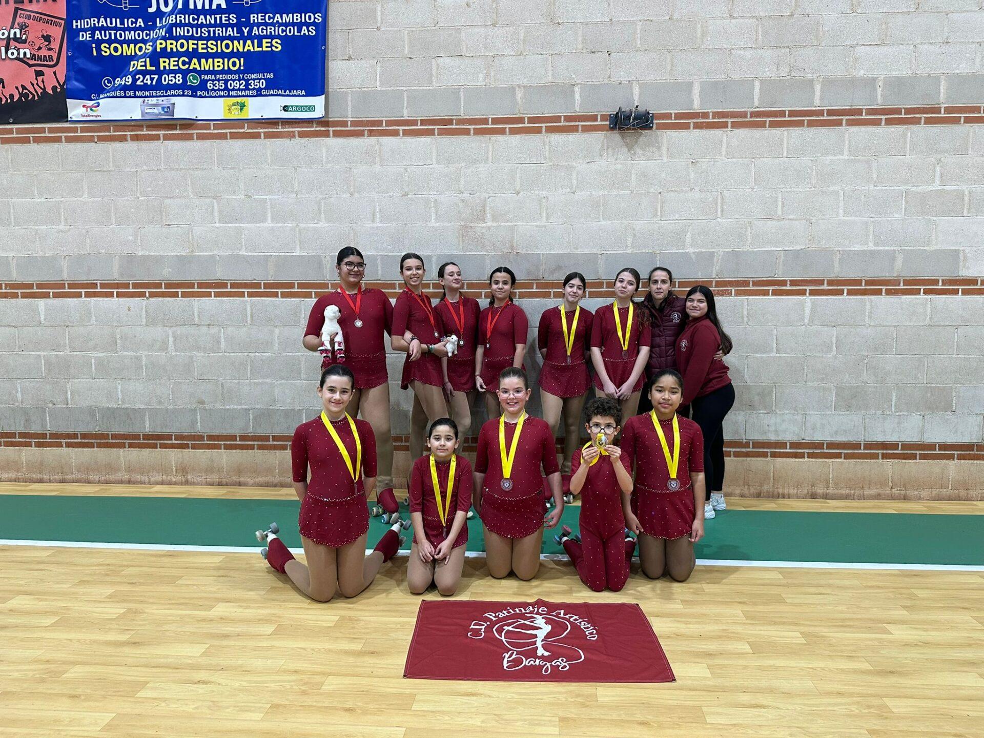 Presencia bargueña en el primer trofeo de 2026 de nivel base y nivel 2 de patinaje, en Guadalajara