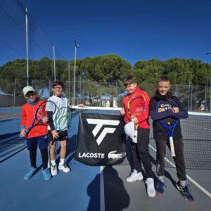 El CT Bargas destaca en dos eventos tenísticos celebrados en Mora