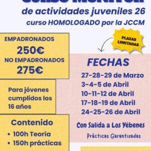Curso de Monitor de Actividades Juveniles 2026