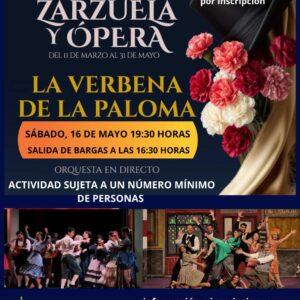 ¡NOS VAMOS A LA ZARZUELA!