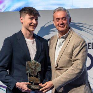 Hugo Chicote Sagredo, premiado en la XXXII Gala del Deporte de la Diputación de Toledo.